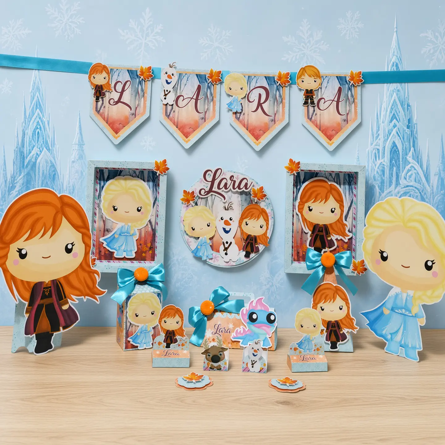 Arquivo de Corte Kit Festa Frozen 20 1