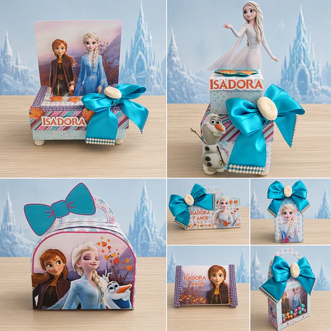 Arquivo de Corte Kit Festa Frozen 19
