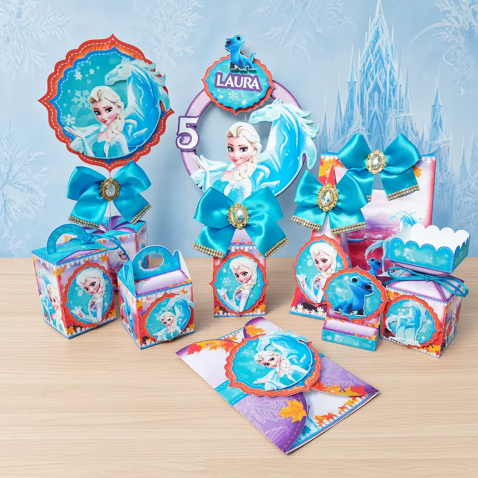 Arquivo de Corte Kit Festa Frozen 18 1