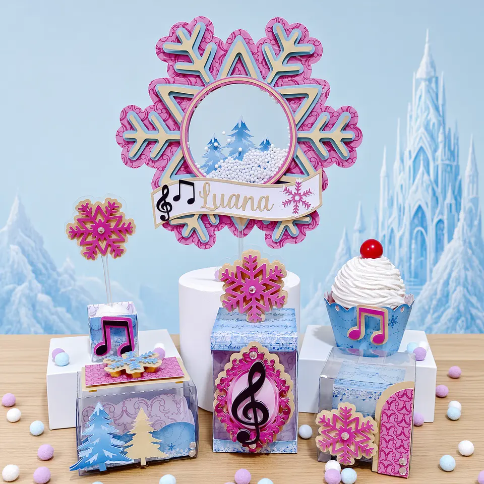 Arquivo de Corte Kit Festa Frozen 16 1