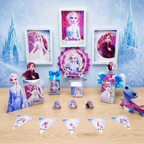 Arquivo de Corte Kit Festa Frozen 15