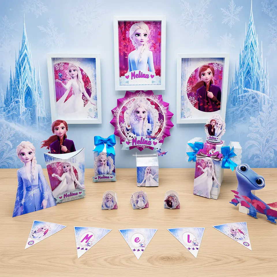Arquivo de Corte Kit Festa Frozen 15 1