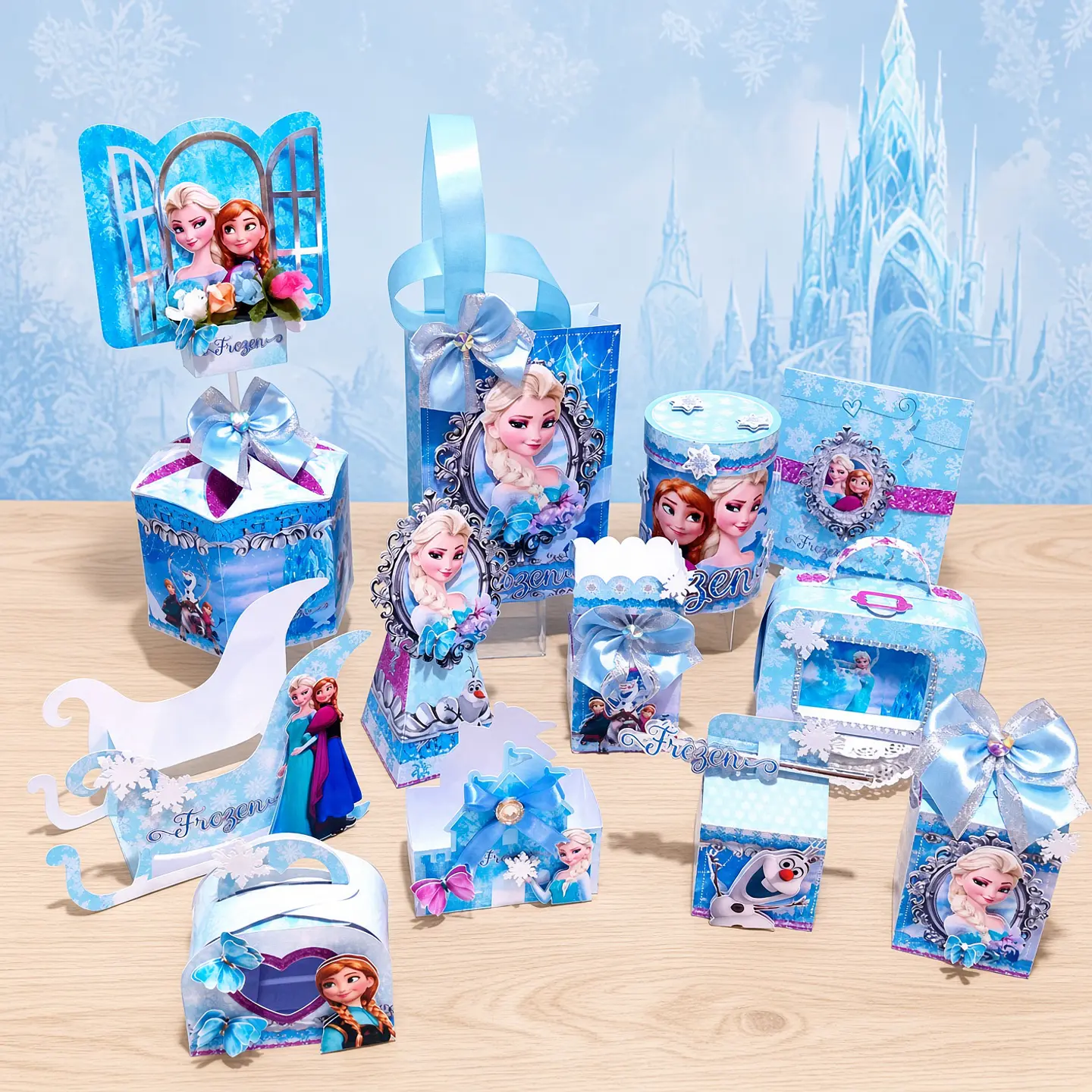 Arquivo de Corte Kit Festa Frozen 14 1