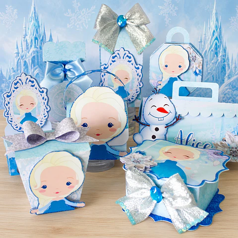 Arquivo de Corte Kit Festa Frozen 11