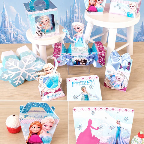 Arquivo de Corte Kit Festa Frozen 9