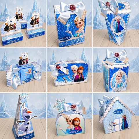 Arquivo de Corte Kit Festa Frozen 5