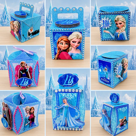 Arquivo de Corte Kit Festa Frozen 4