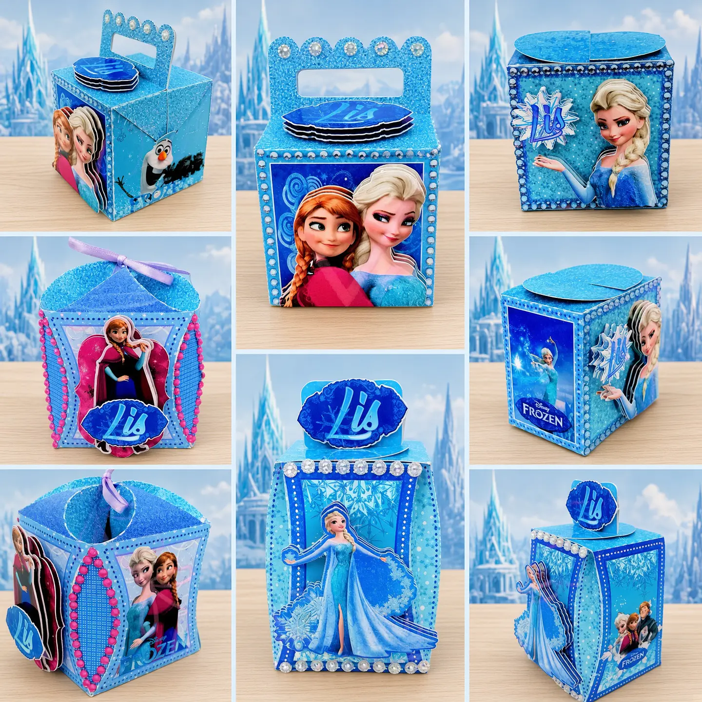 Arquivo de Corte Kit Festa Frozen 4 1