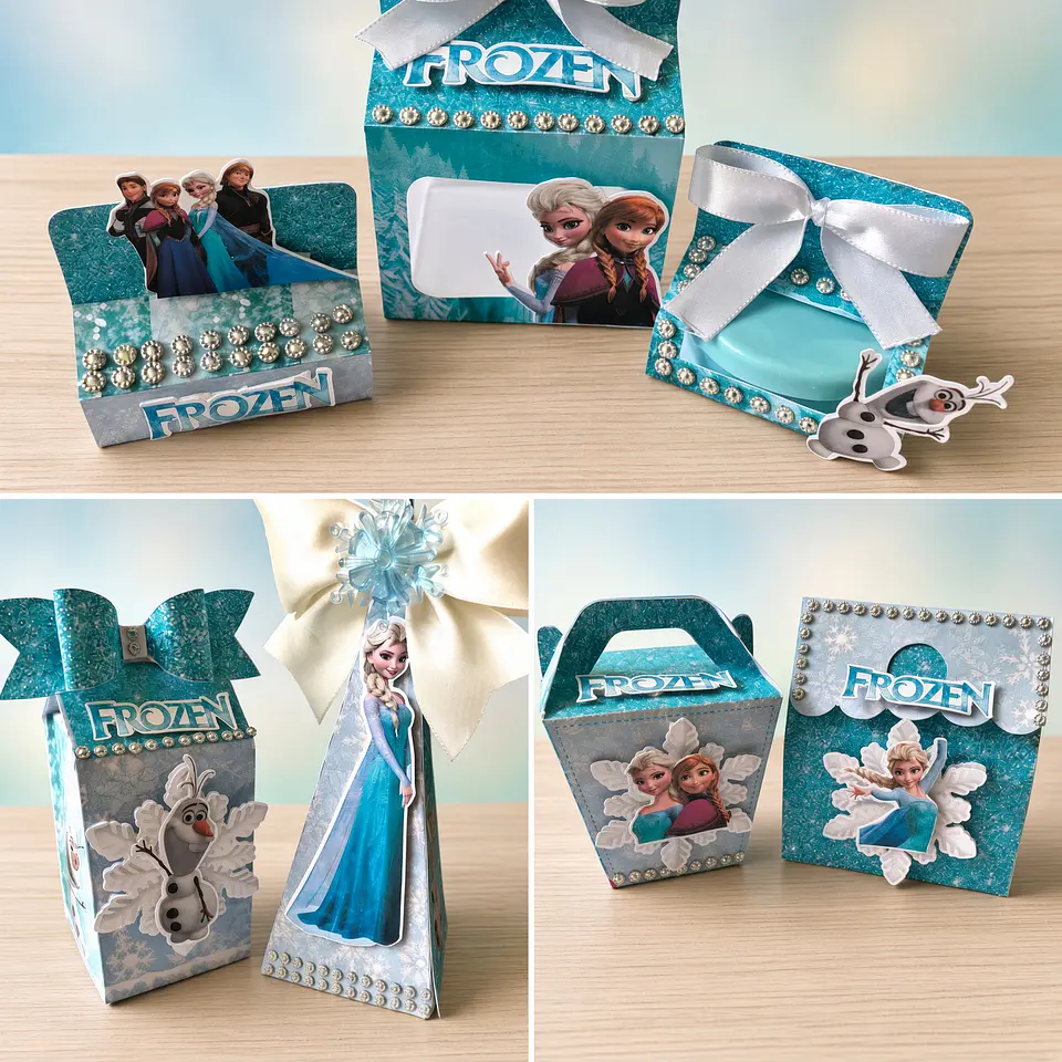 Arquivo de Corte Kit Festa Frozen 2 1