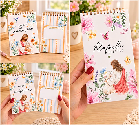Encadernação - Capas Jardim de Flores