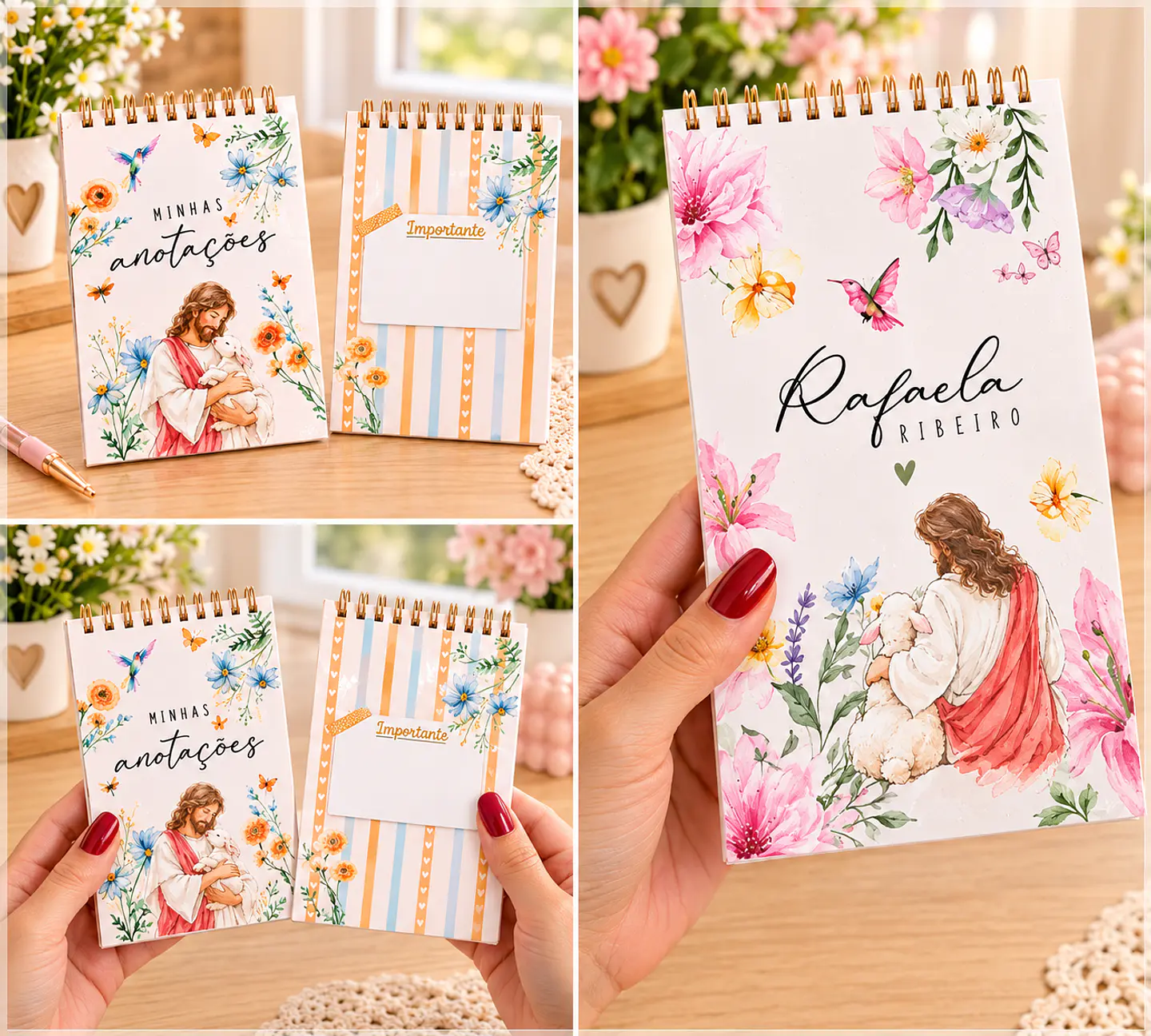 Encadernação - Capas Jardim de Flores 1