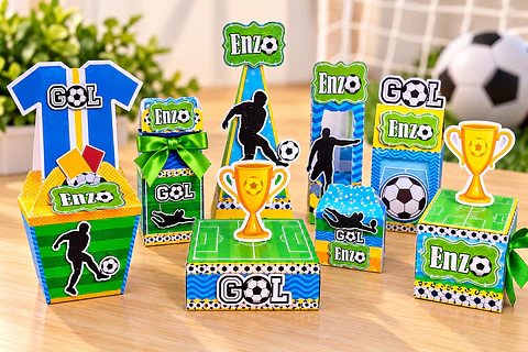 Arquivo de Corte Kit Festa Futebol 24