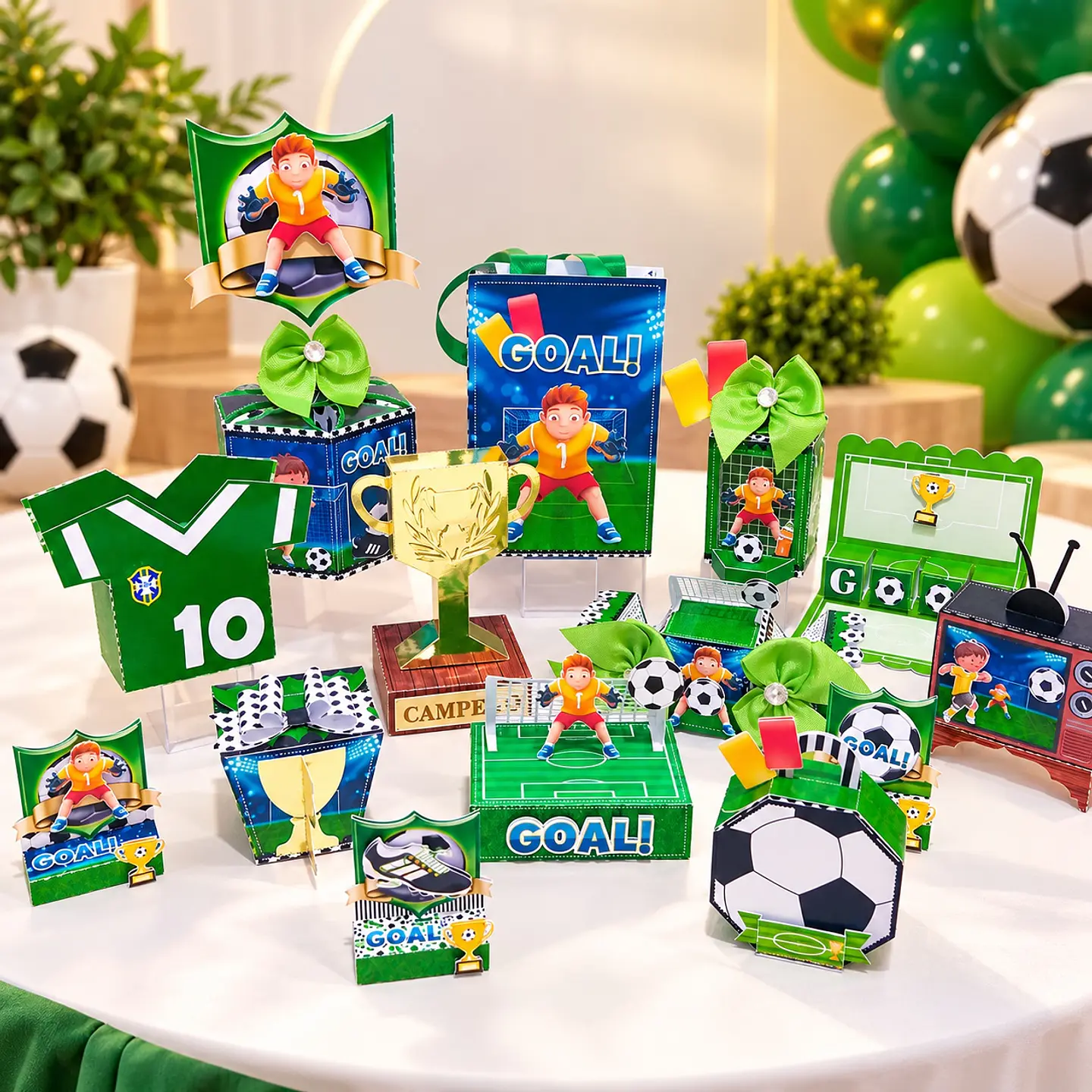 Arquivo de Corte Kit Festa Futebol 5 1