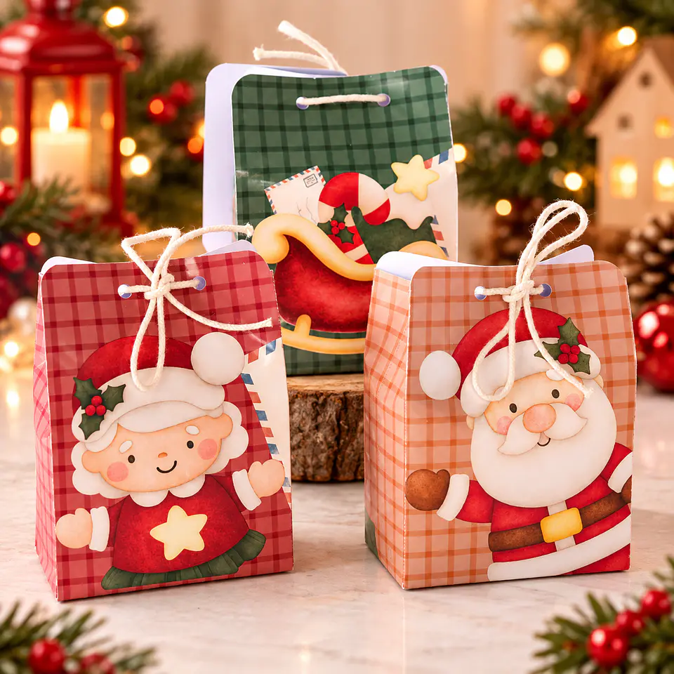Arquivo de Corte Sacolinha Natal 2 1