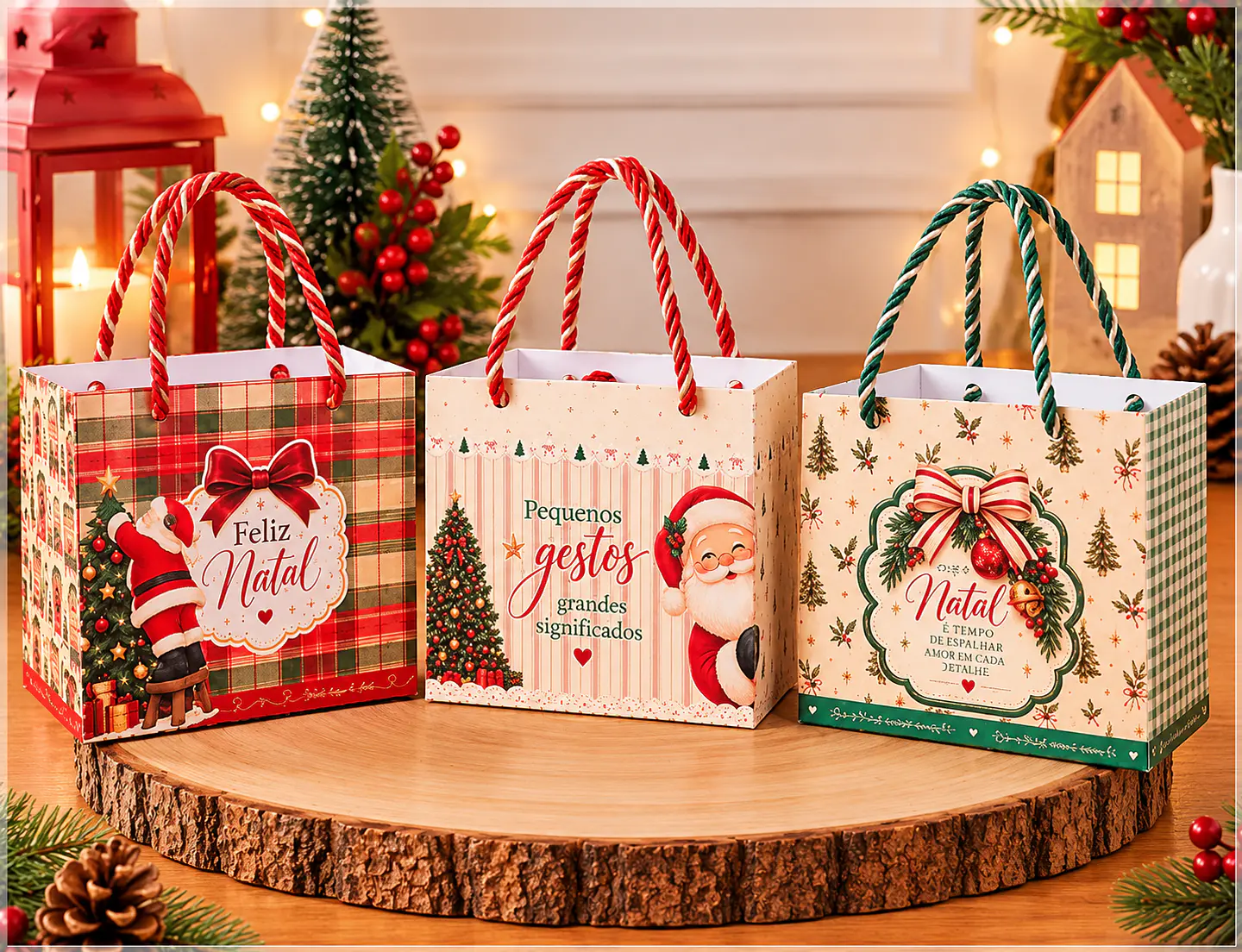 Arquivo de Corte Sacolas Para Caneca Natal 7 1