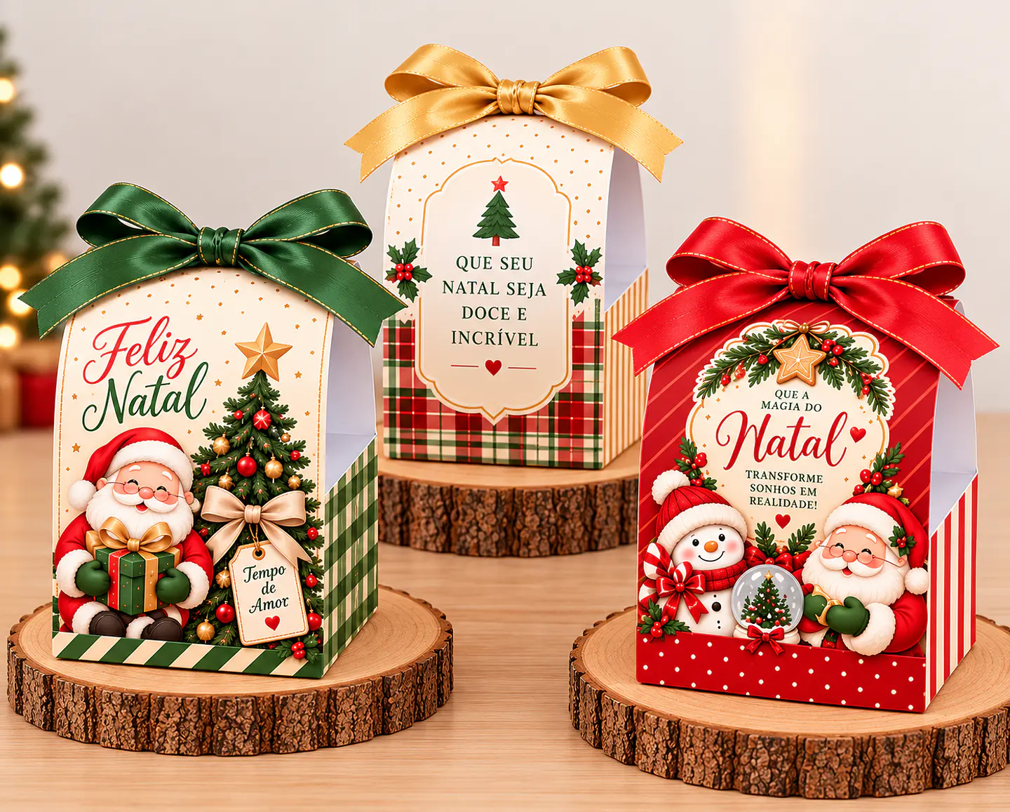 Arquivo de Corte Adesivo Mini Panetone Natal 5 1