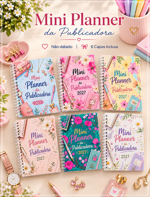 Encadernação - Mini Planner Publicadora 27