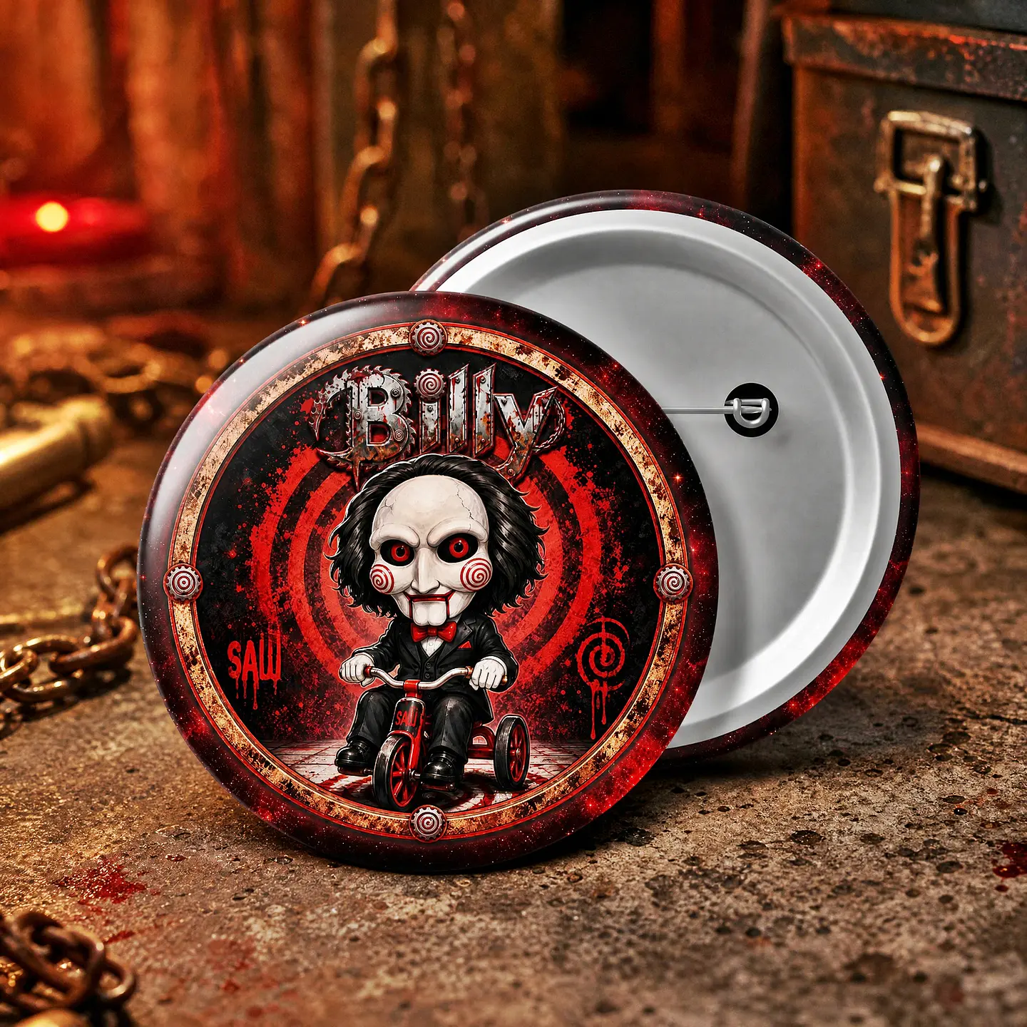 Arquivo de Corte Botton Billy Terror Halloween 3 1