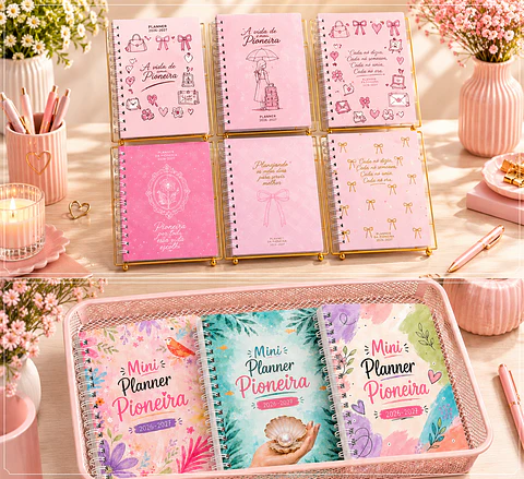 Encadernação - Mini Planner Pioneira 27