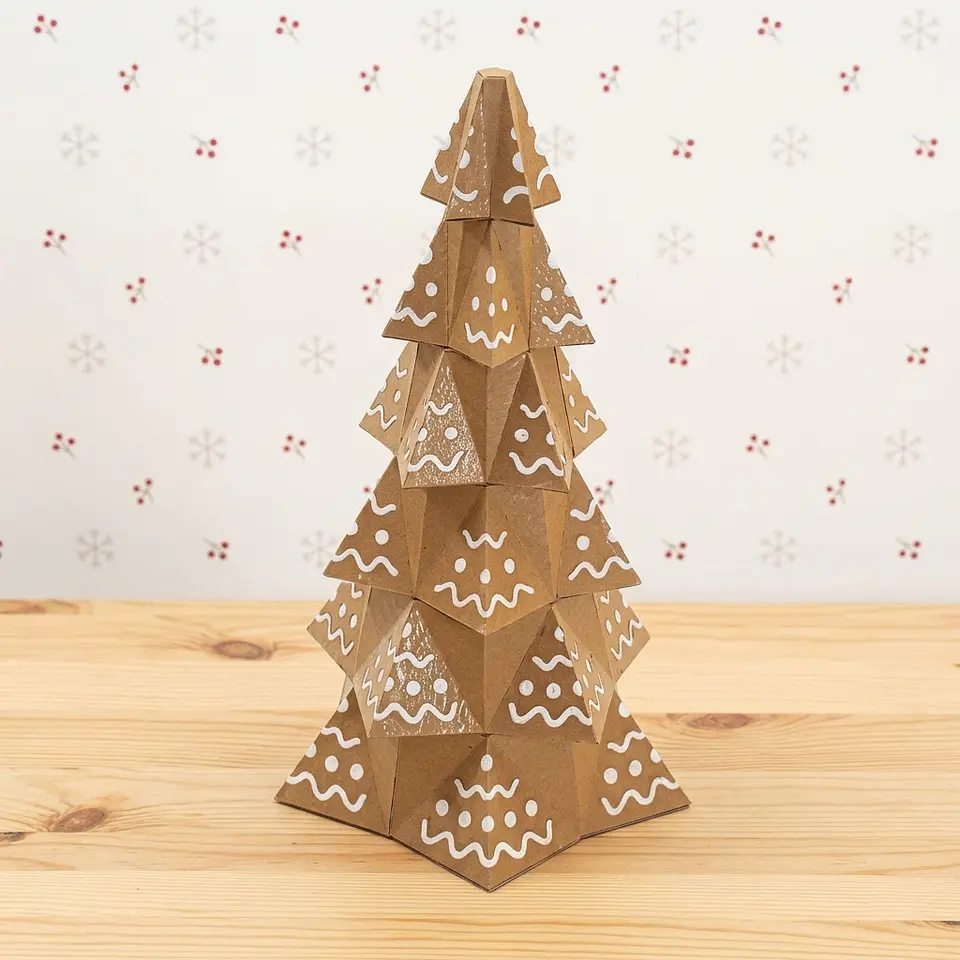 Arquivo de Corte Árvore de Biscoite de Gengibre Natal 1 1