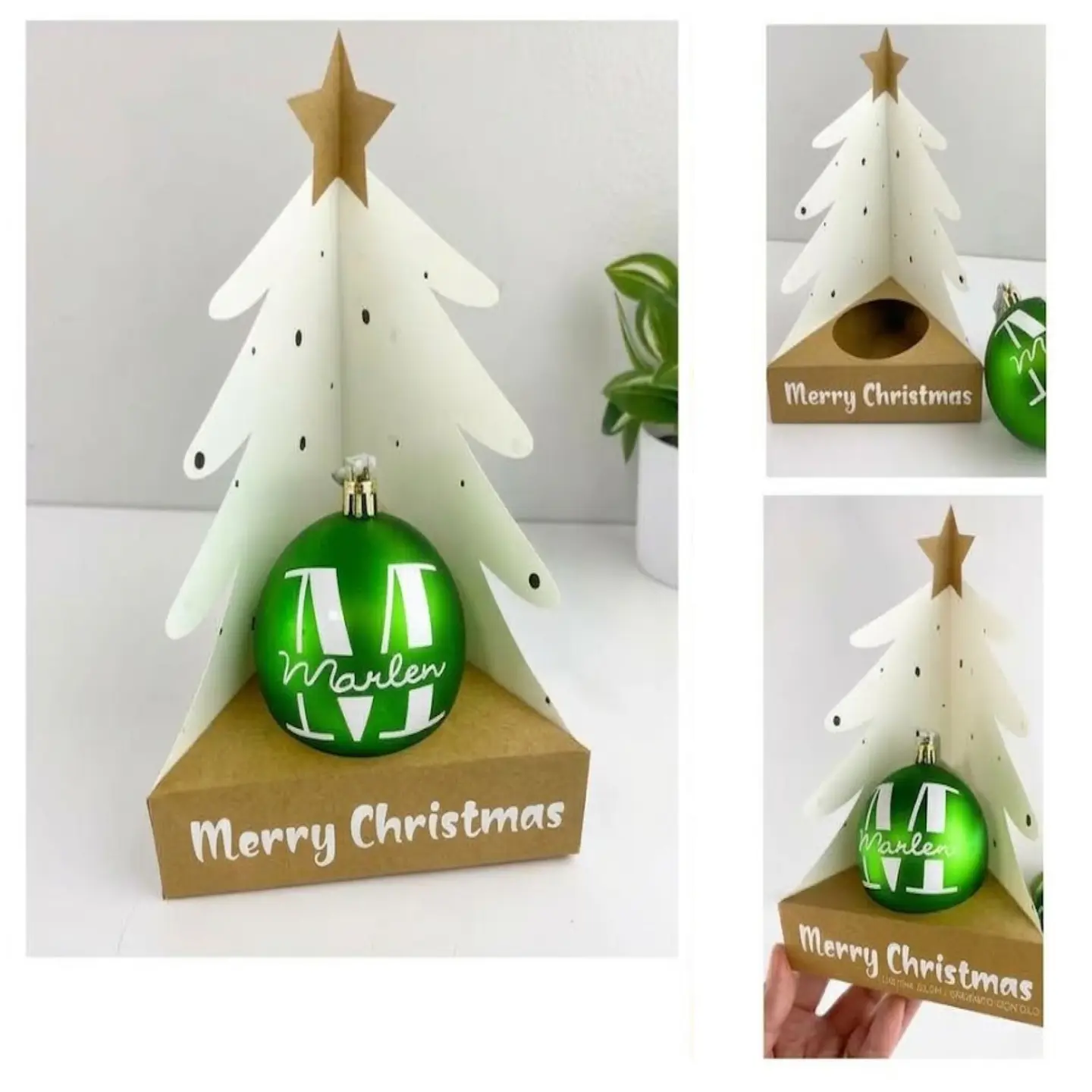 Arquivo de Corte Caixa Árvore de Porta Bola Natal 1 1