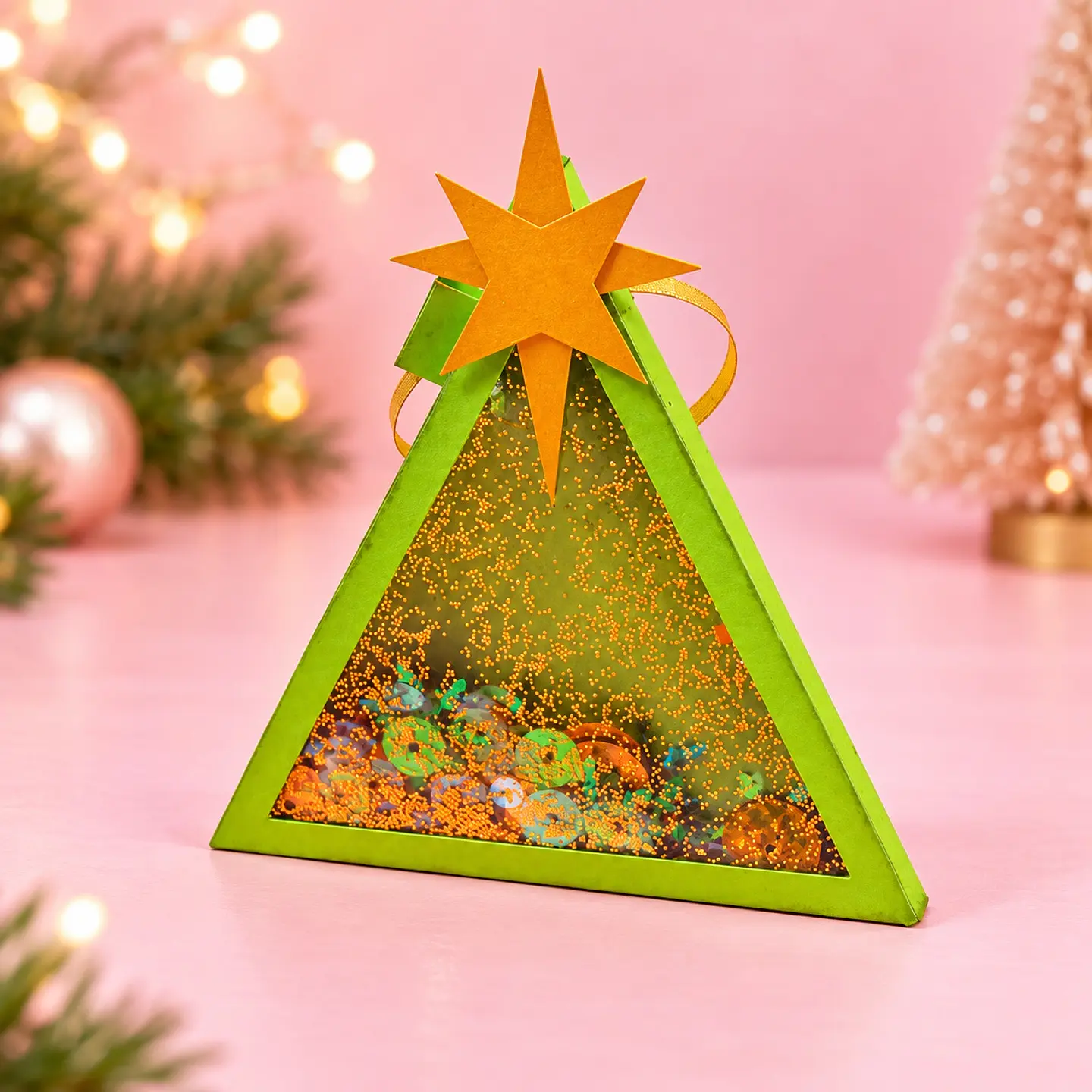 Arquivo de Corte Ornamento Shaker Árvore Natal 2 1