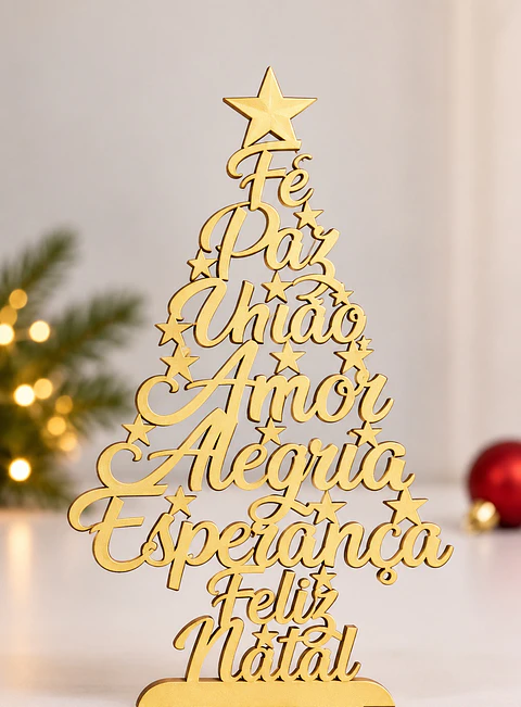 Arquivo de Corte Árvore de Palavras Natal 10
