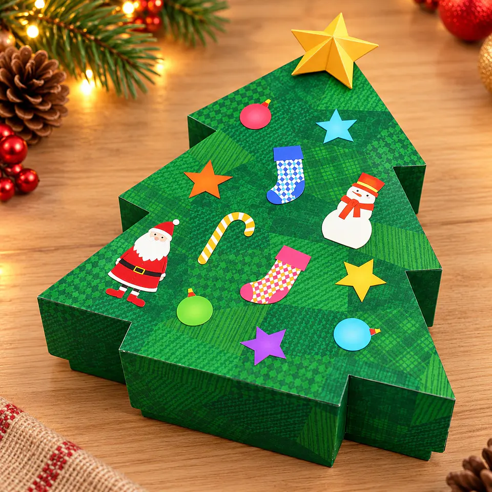 Arquivo de Corte Cx Árvore Natal 9 1