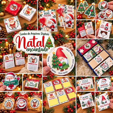 Arquivo de Corte Mimos Encantado Natal 9