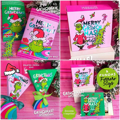 Arquivo de Corte Kit Grinchmas Collection Natal 1