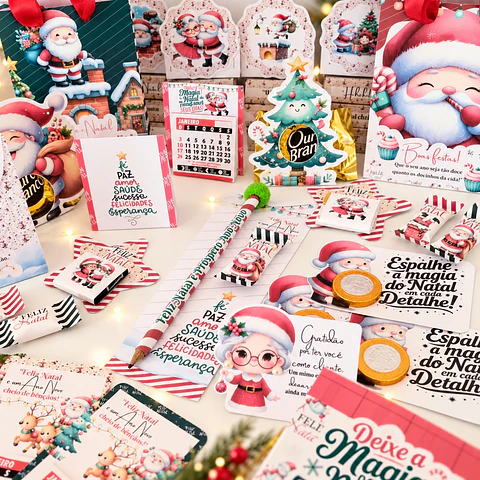 Arquivo de Corte Kit Mimos Tradicional Natal 2