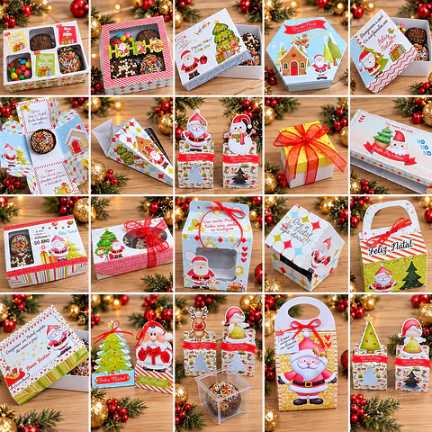 Arquivo de Corte Kit Natal 1