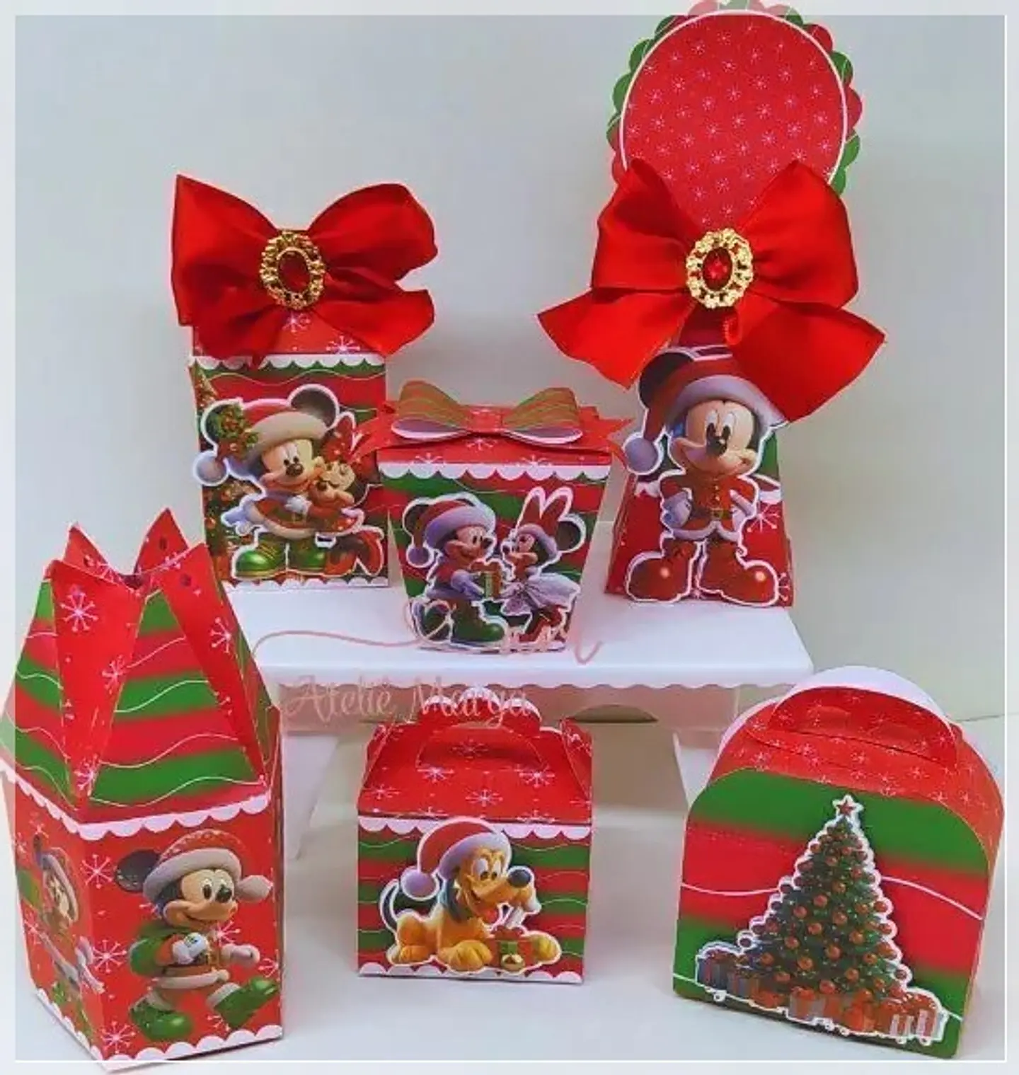 Arquivo de Corte Mickey Natal 1 1