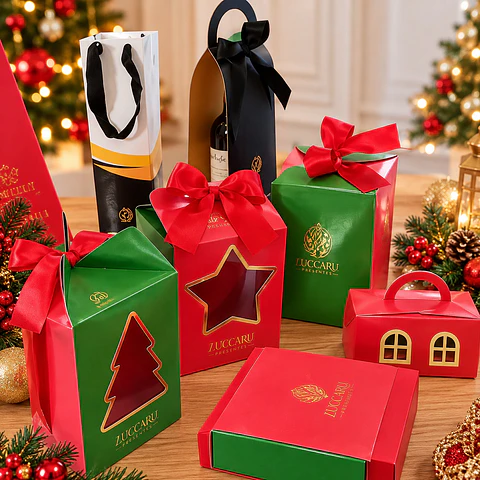 Arquivo de Corte Mimos Natalinos Verde e Vermelho Natal 1