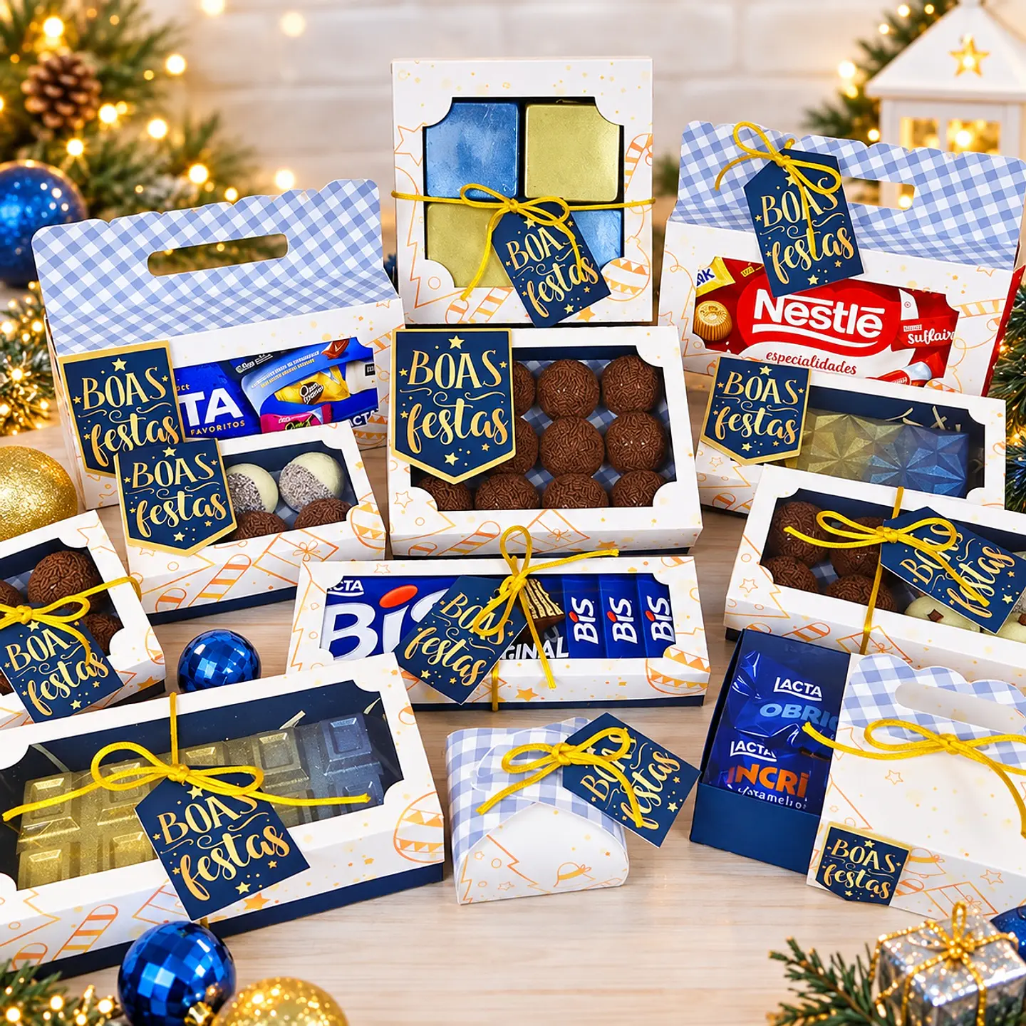 Arquivo de Corte Azul Boas Festas Natal 3 1