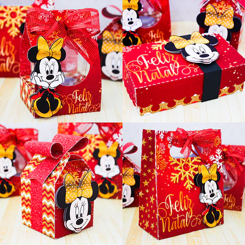Arquivo de Corte Kit Minnie Natal 1