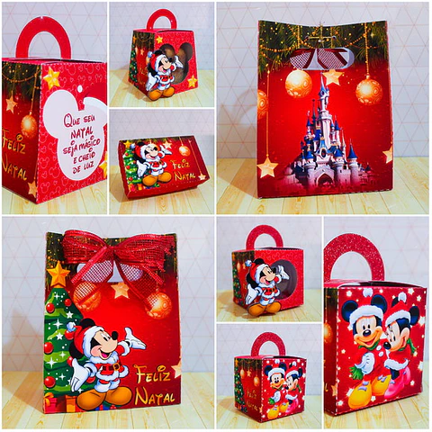 Arquivo de Corte Kit Mickey Natal 2