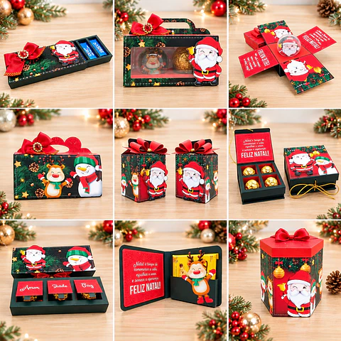 Arquivo de Corte Mimos Vermelho Natal 3