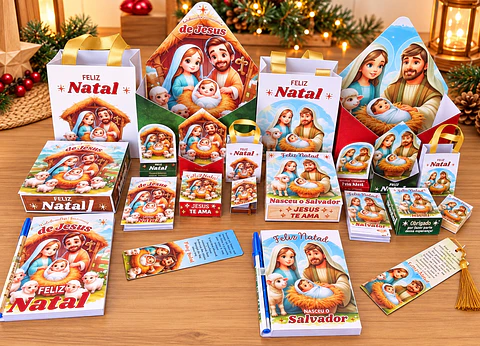 Arquivo de Corte Cristão Completo Natal 2