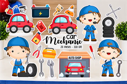 Kit Digital Profissões Mecânico 1