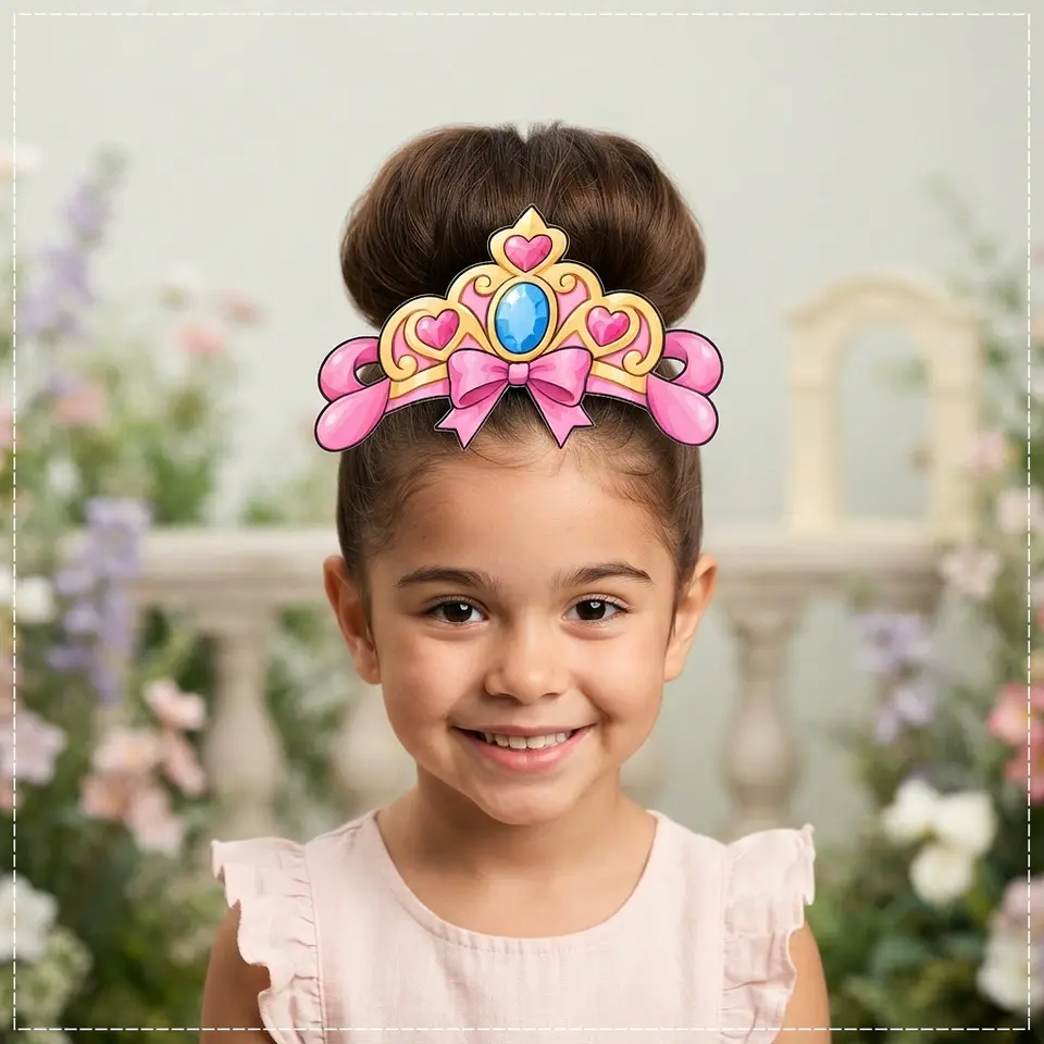 Arquivo de Corte Dia das Crianças Cabelo Maluco Princesa Peach 14 1