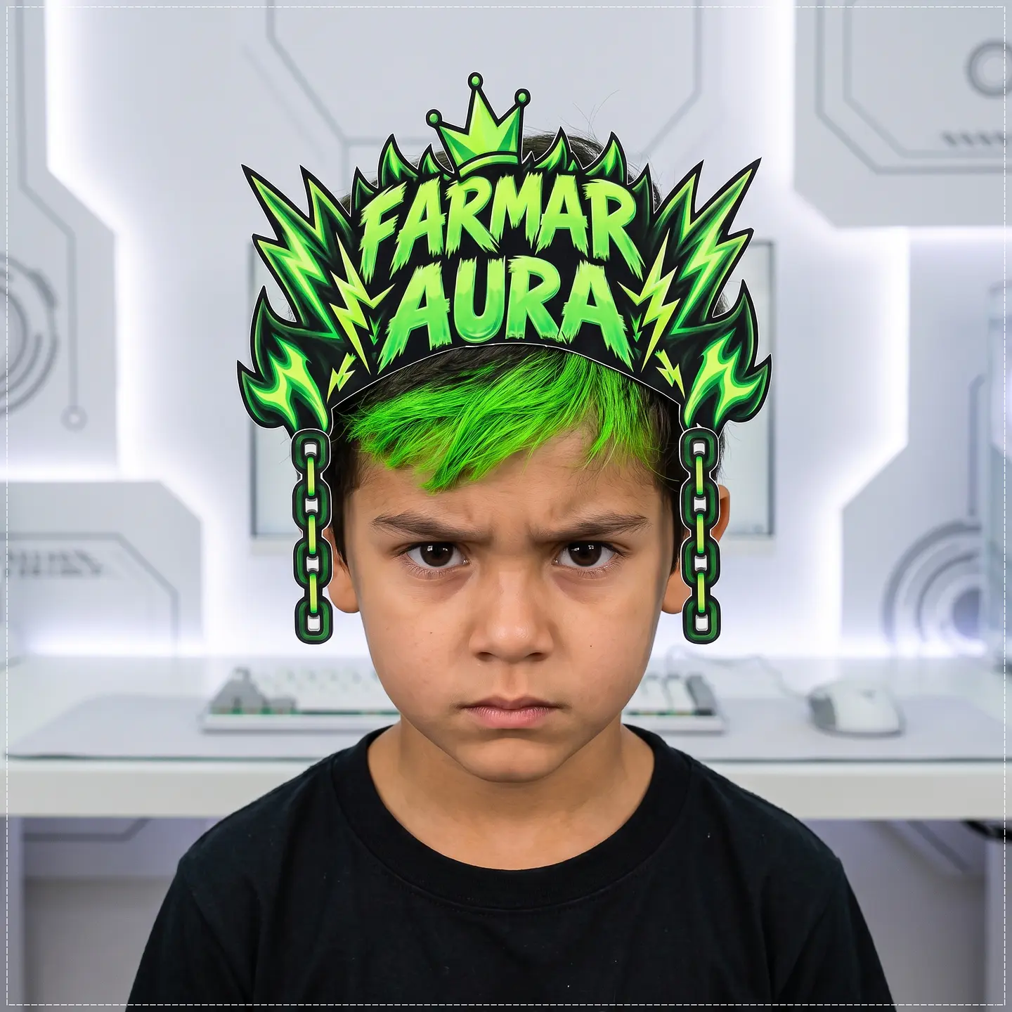 Arquivo de Corte Dia das Crianças Cabelo Maluco Farmar Aura 6 1