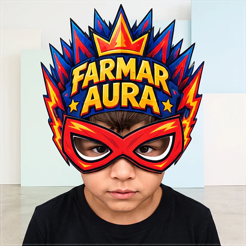 Arquivo de Corte Dia das Crianças Cabelo Maluco Farmar Aura 4