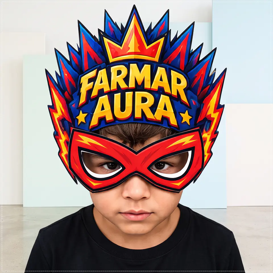Arquivo de Corte Dia das Crianças Cabelo Maluco Farmar Aura 4 1