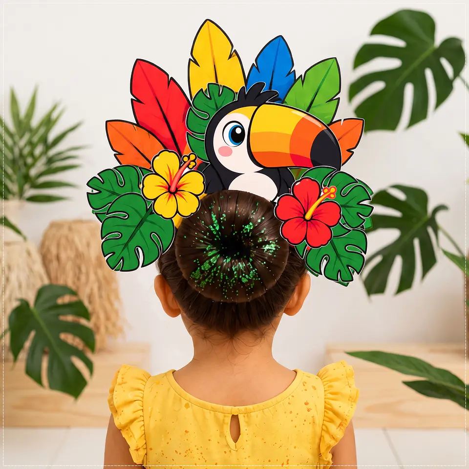 Arquivo de Corte Dia das Crianças Cabelo Maluco Tucano 3 1