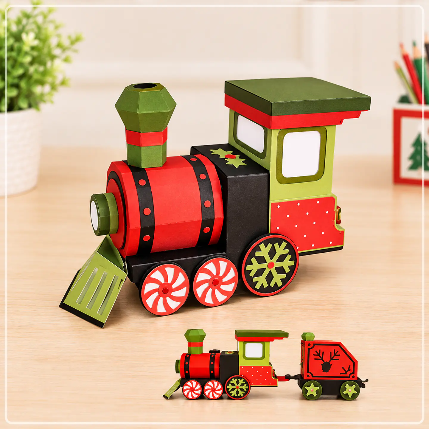 Arquivo de Corte Trem de Natal 14 1
