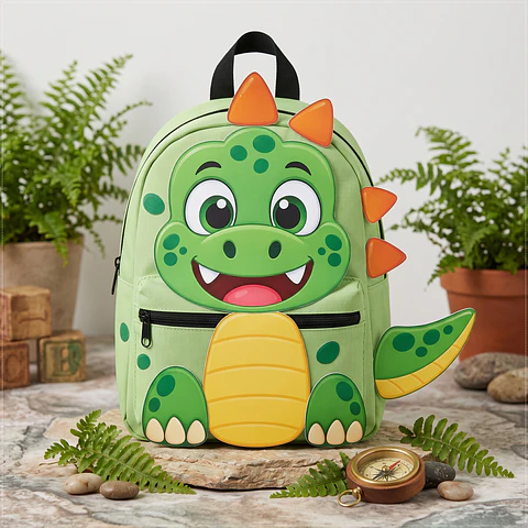 Arquivo de Corte Dia das Crianças Mochila Maluca Dinossauro Dino 52