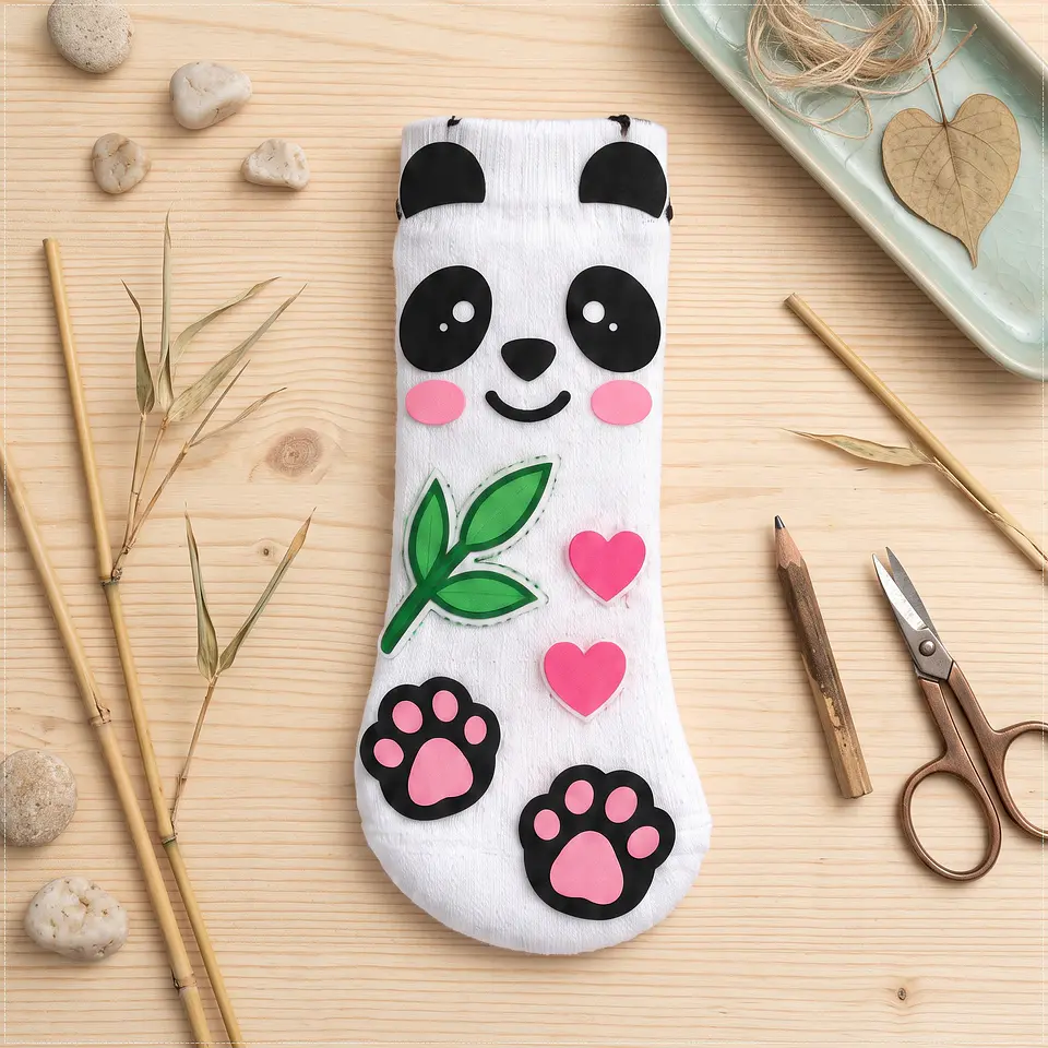 Arquivo de Corte Dia das Crianças Meia Maluca Panda 28 1