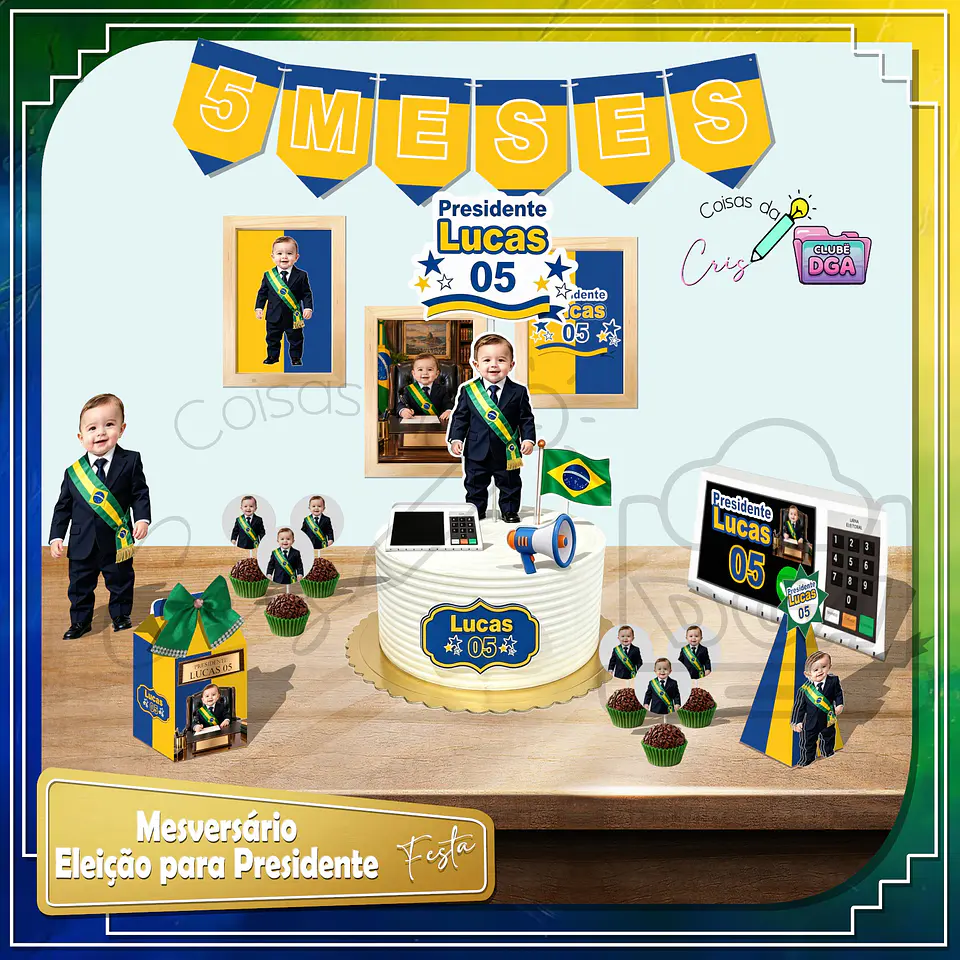 Arquivo de Corte Kit Festa Eleições Presidente 1 1