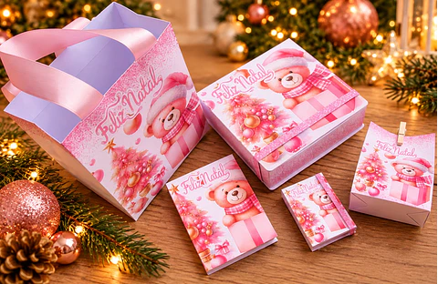 Arquivo de Corte Rosa Natal 3